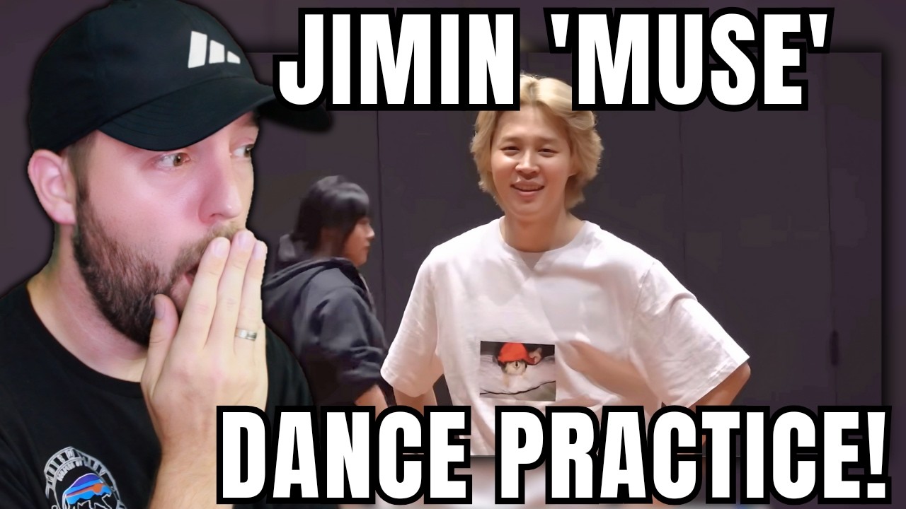 Jimin 'MUSE' Dance Practice Behind Reaction