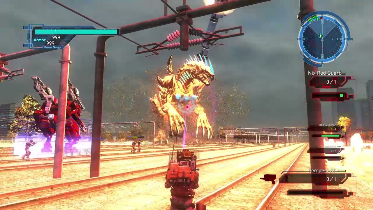 EDF 5 M19 Eradication Plan AR Inferno NPCs too late for party run