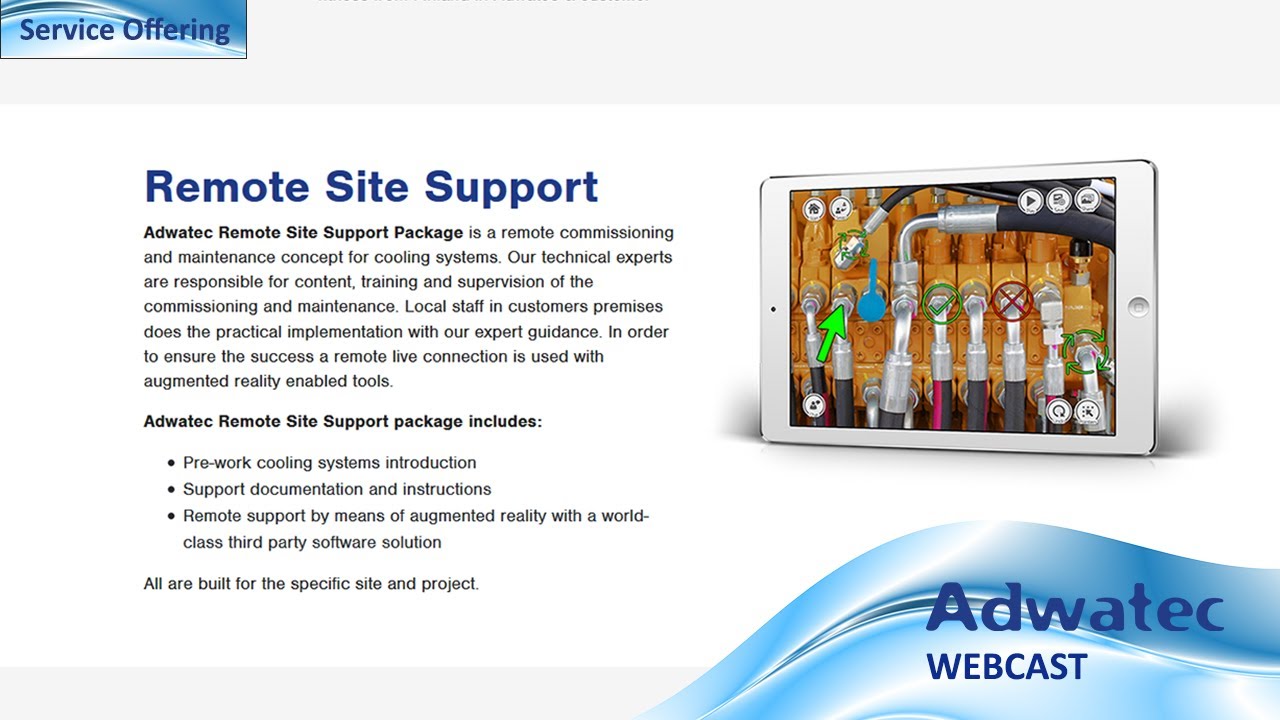 Adwatec Webcast 5 : Service Offering