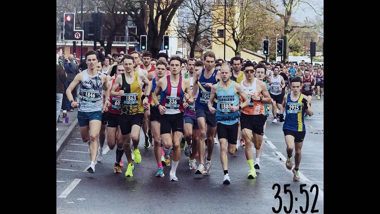 Doncaster City 10k! Official time 35:52