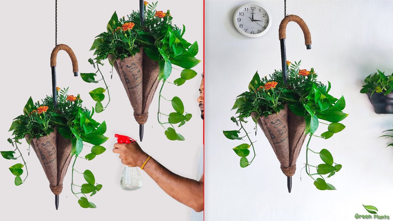 Easy Home Decor Planters Ideas For Your Indoor House Plants | DIY Planter Making Ideas//GREEN PLANTS