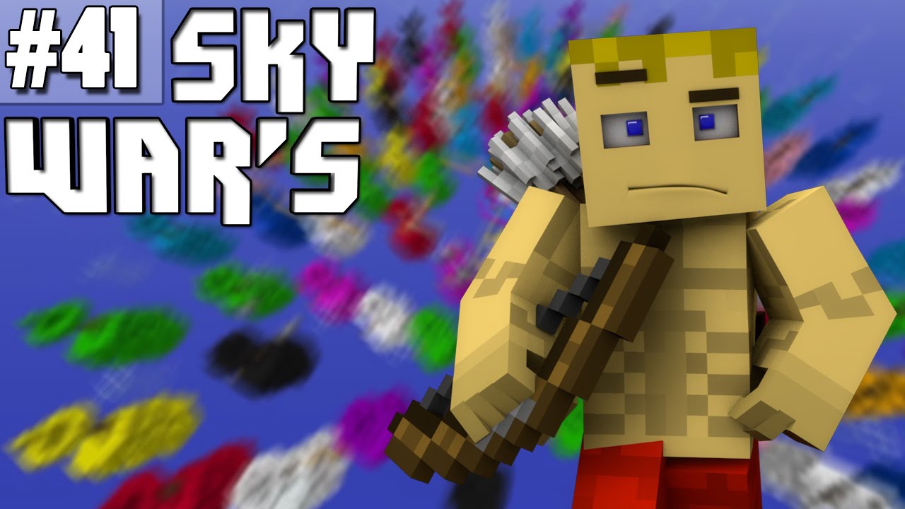Minecraft Sky War's #41 CENTURY  - 64 EM SKY WAR'S ! OMG !