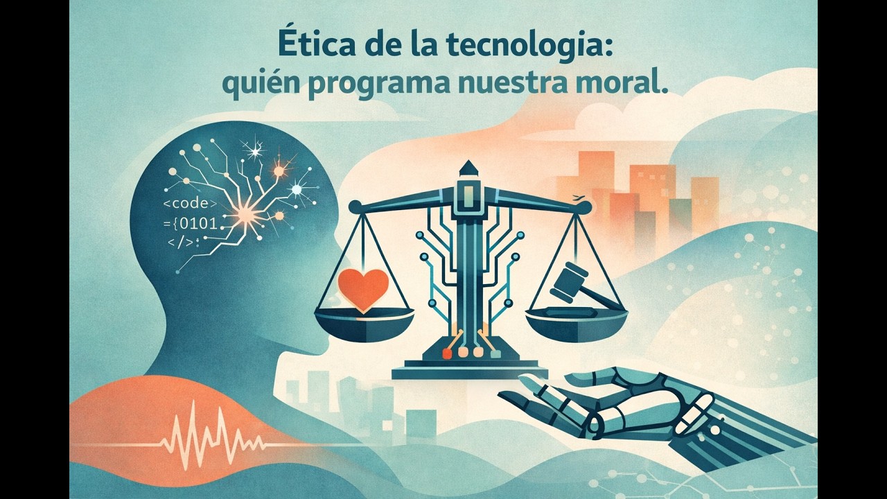12. Ética de la tecnología: quién programa nuestra moral.
