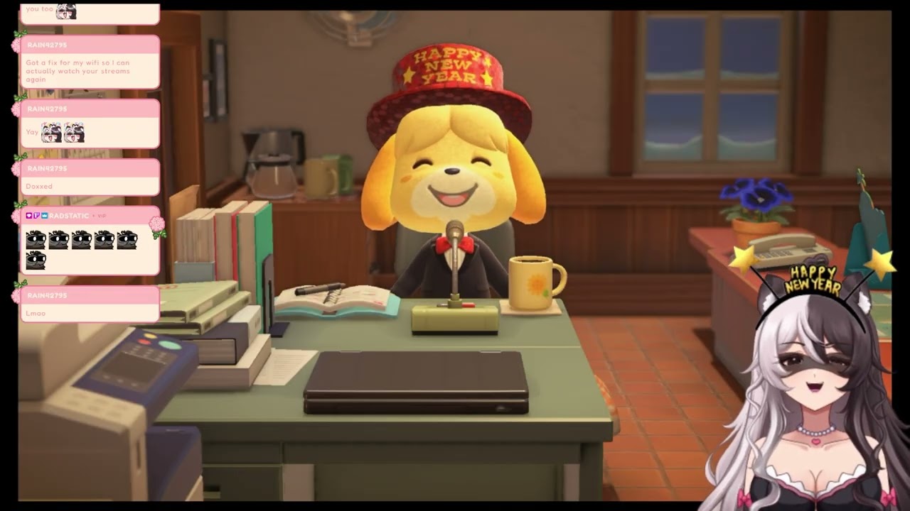 Happy New Years!!! Let's Play Animal Crossing New Horizons and Watch Fireworks | !poggers | !itasha