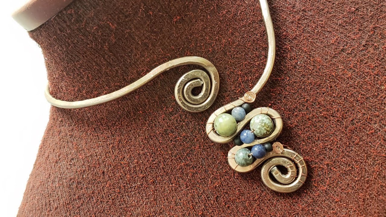 Hammered Metal Choker - Eps 365