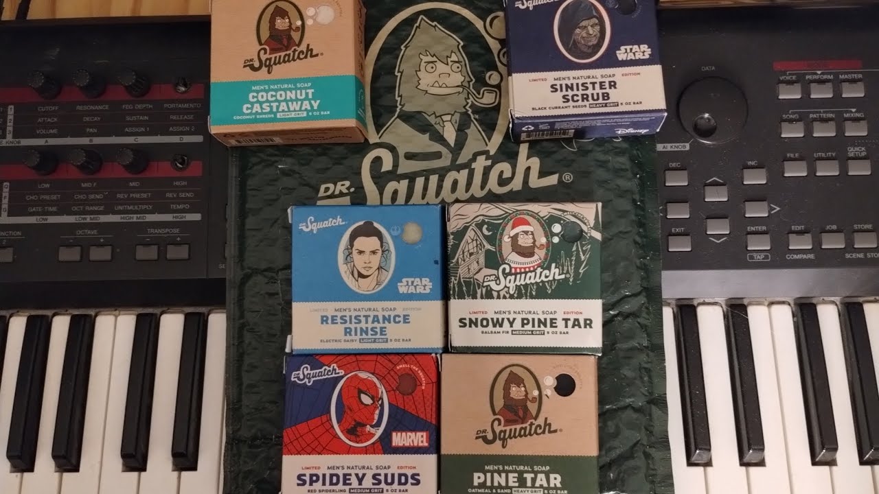 ASMR / Dr. Squatch Soap & Cologne