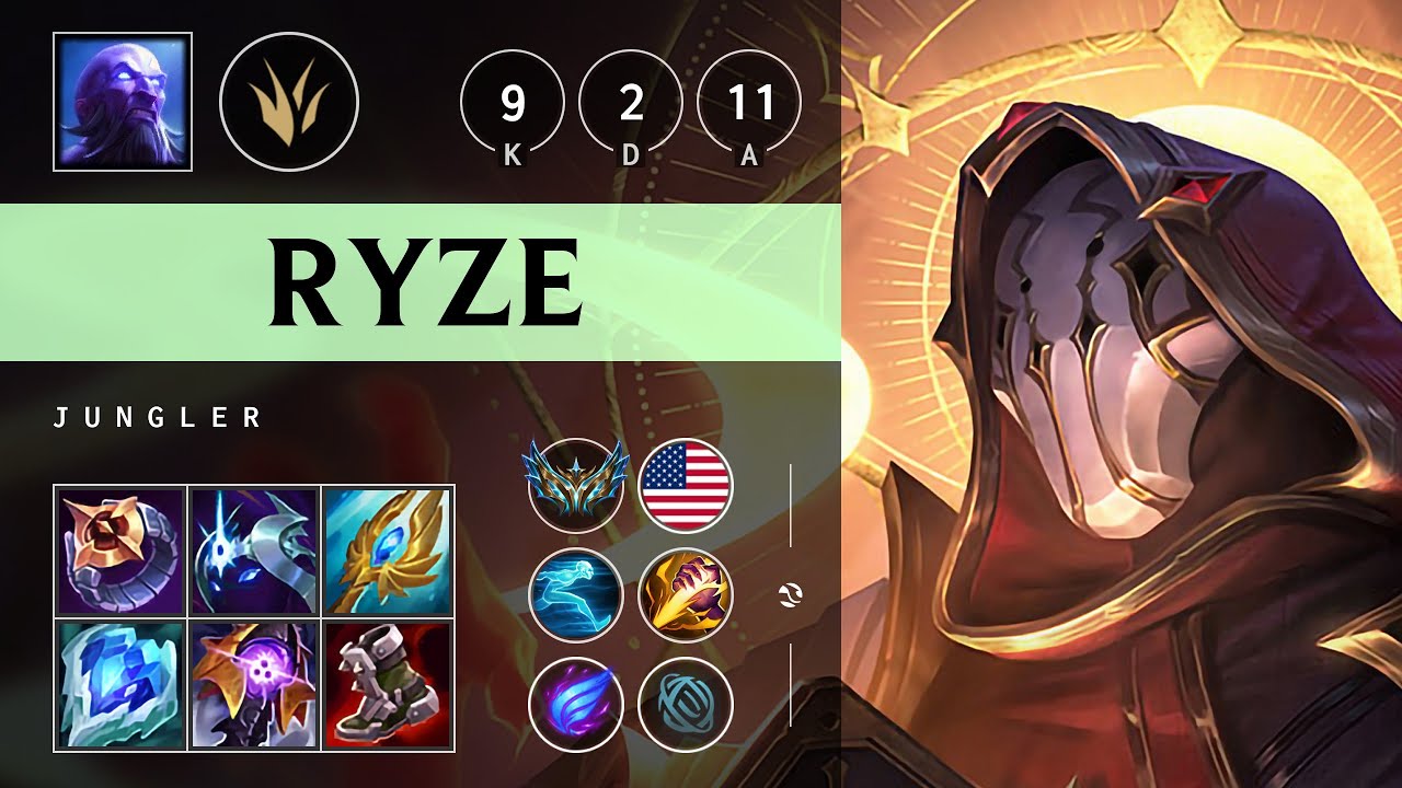 Ryze Jungle vs Hecarim: Rampage - NA Challenger Patch 14.17