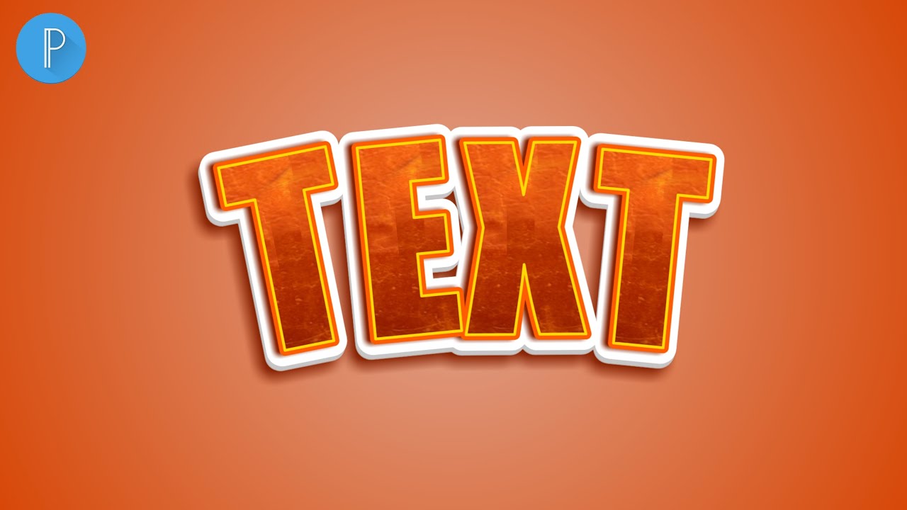 3D text effect Tutorial on pixellab smartphone | 100% Editable 💥💯 | Technical Masood