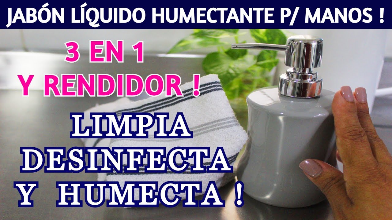 ahorra dinero, MULTIPLICAANDO Y POTENCIALIZANDO tu jabón liquido PARA MANOS.