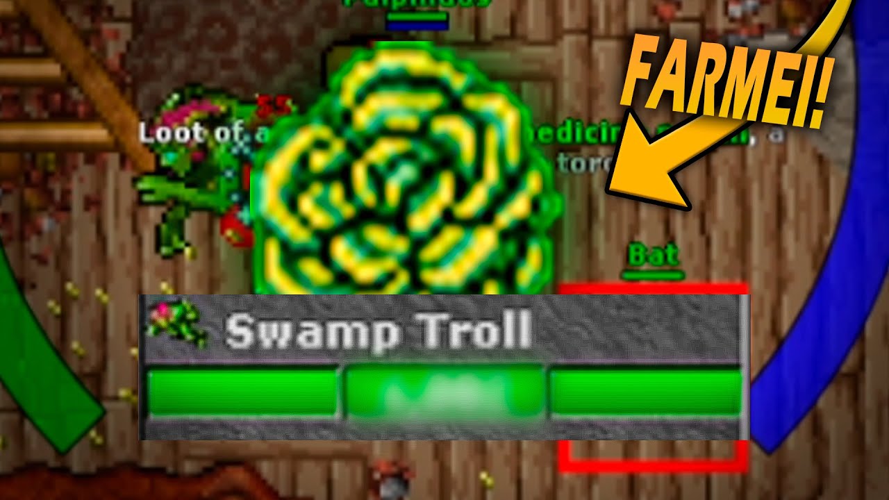 Matei SWAMP TROLL até pegar 101 Medicine Pouch FREE ACCOUNT!
