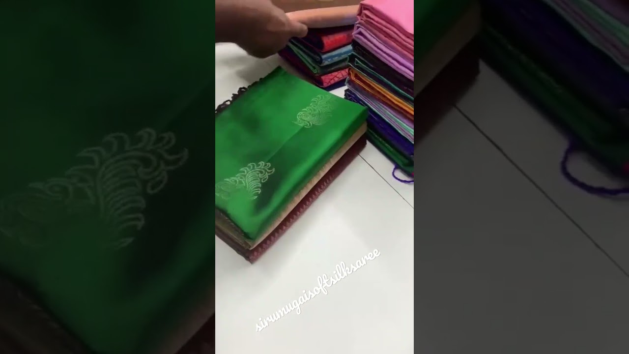 Borderless Soft Silk Sarees |Own Manufacturing| Sirumugai Soft Silk Sarees
