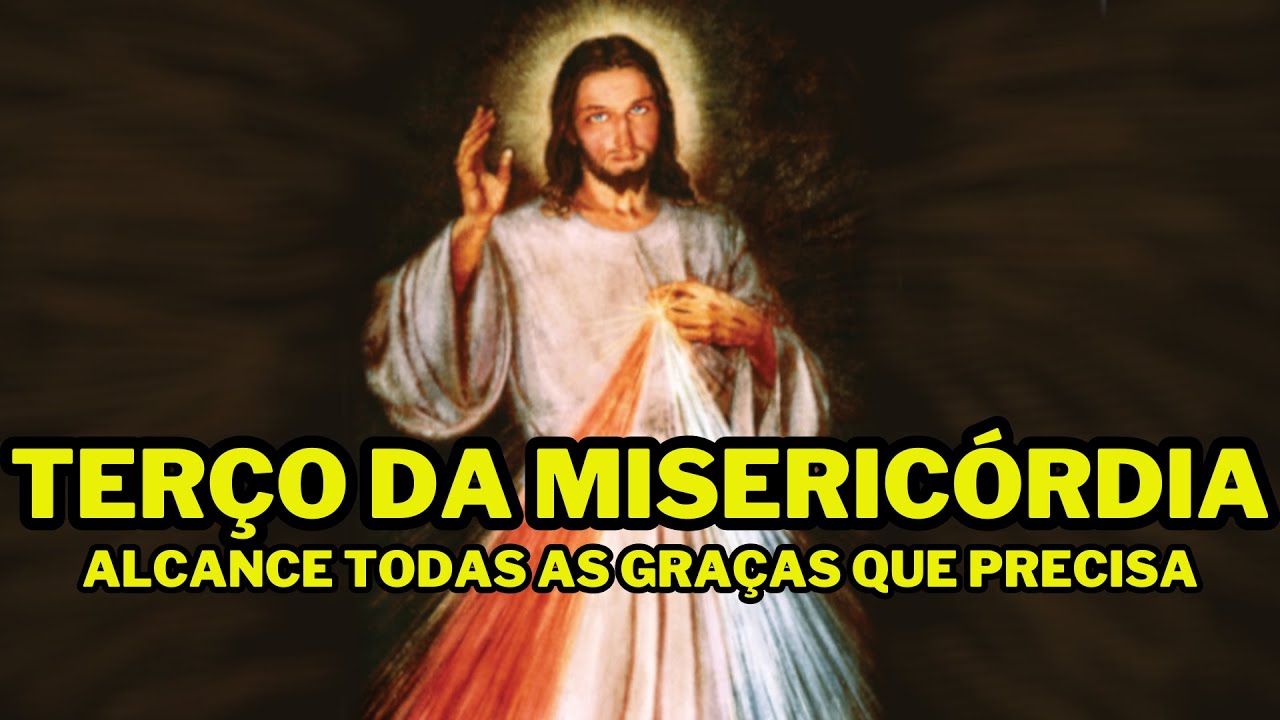 TERÇO DA DIVINA MISERICÓRDIA 22/02/2026 | REZE PARA ALCANÇAR MUITOS MILAGRES A PARTIR DE HOJE