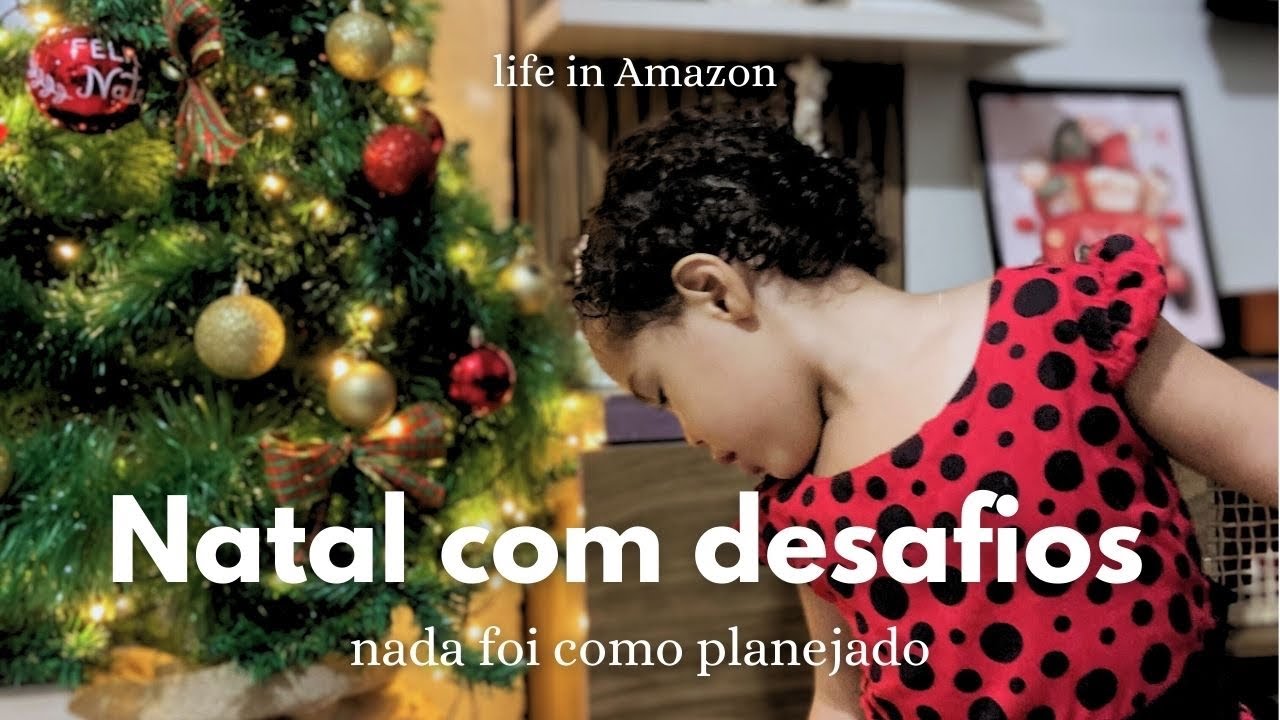 Nosso Natal nada planejado: cuidando de plantas, sem água, um caos, muita chuva e cantata de natal