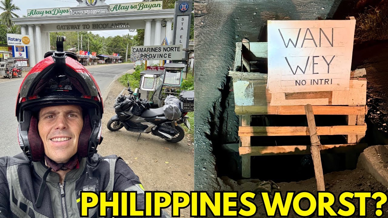 PHILIPPINES WORST HIGHWAY? Quezon to Bicol Experience (Becoming Filipino)