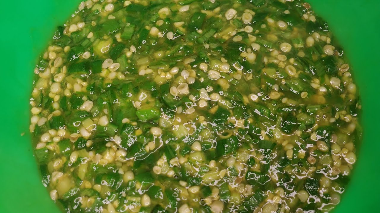 How to prepare plain Okra soup# delicious and easy.