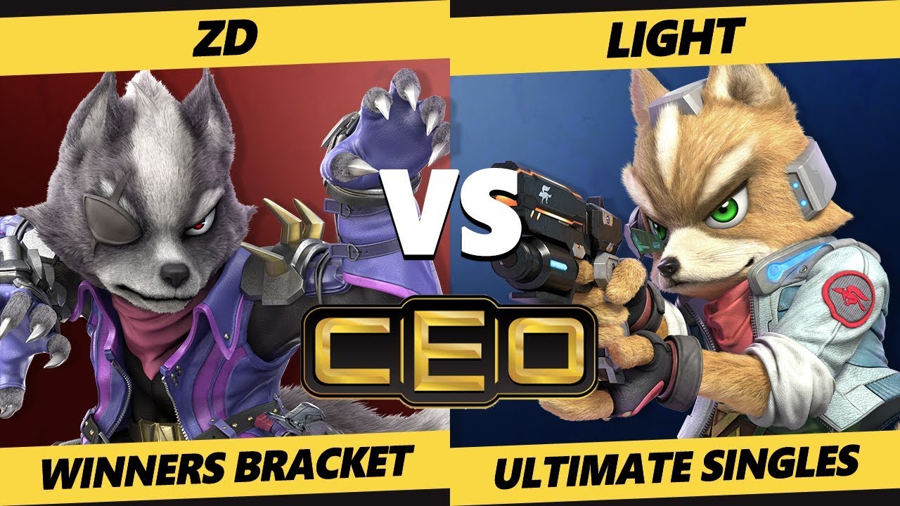 CEO 2019 SSBU - Demise | ZD (Wolf) Vs. Rogue | Light (Fox) Smash Ultimate Tournament Top 192 Winners