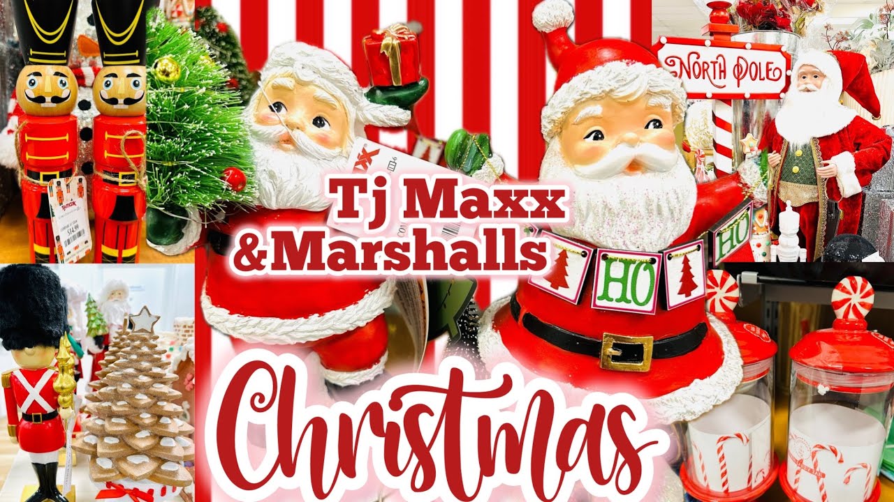 Tj Maxx and Marshalls Christmas decor | Christmas shop with me 2024 | Christmas Decorations