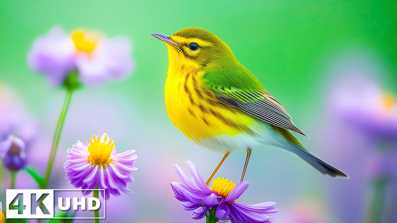 The Most Beautiful Yellow Spring Bird – Relaxing Music for Focus & Deep Sleep