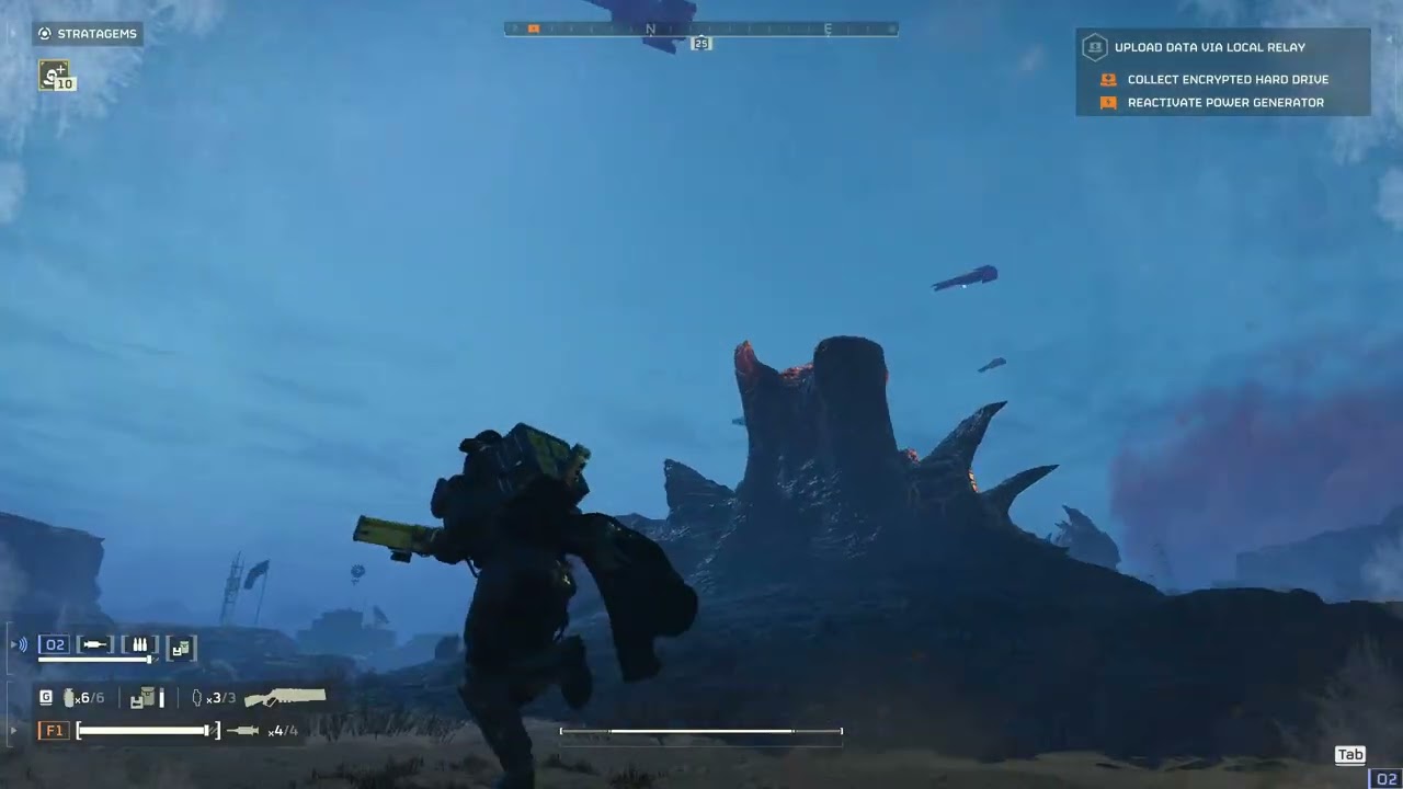 Helldivers 2 - Bug squashin