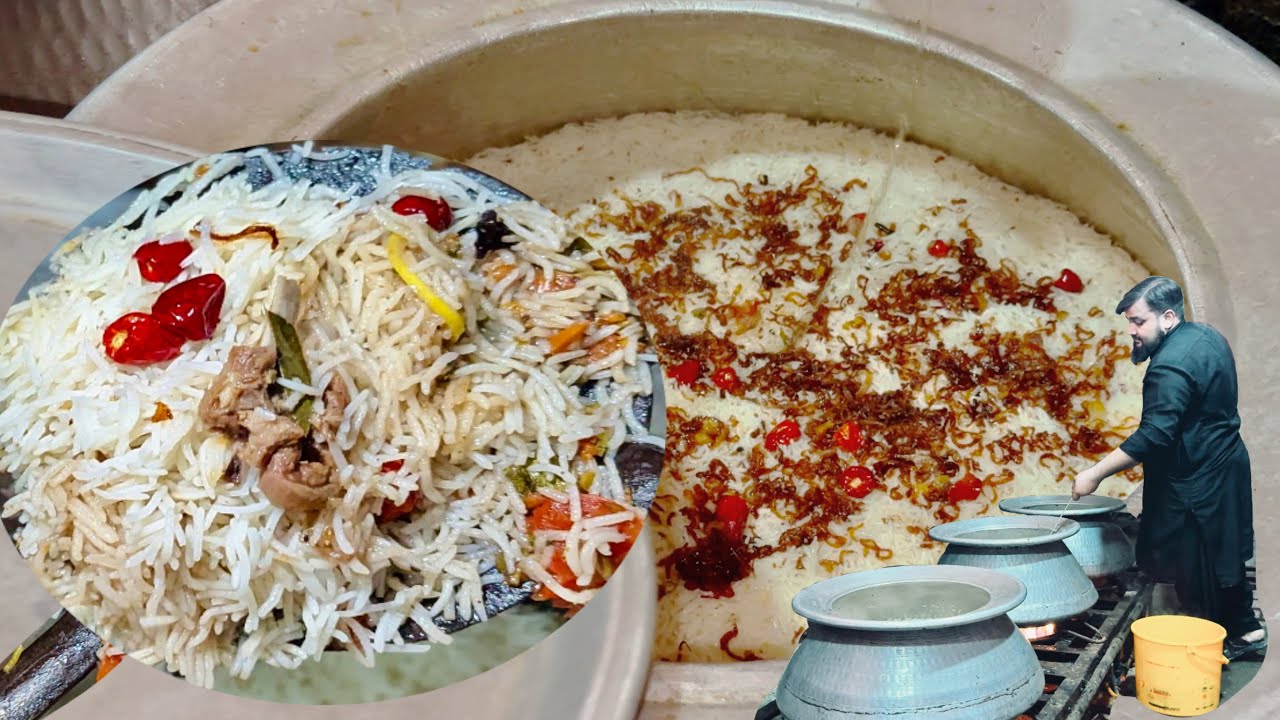 White mutton biryani | commercial style biryani recipe | by Farooq ghouri