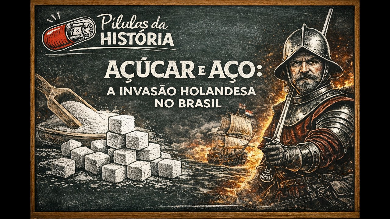 Pílulas da História: A Invasão Holandesa no Brasil no século XVII.
