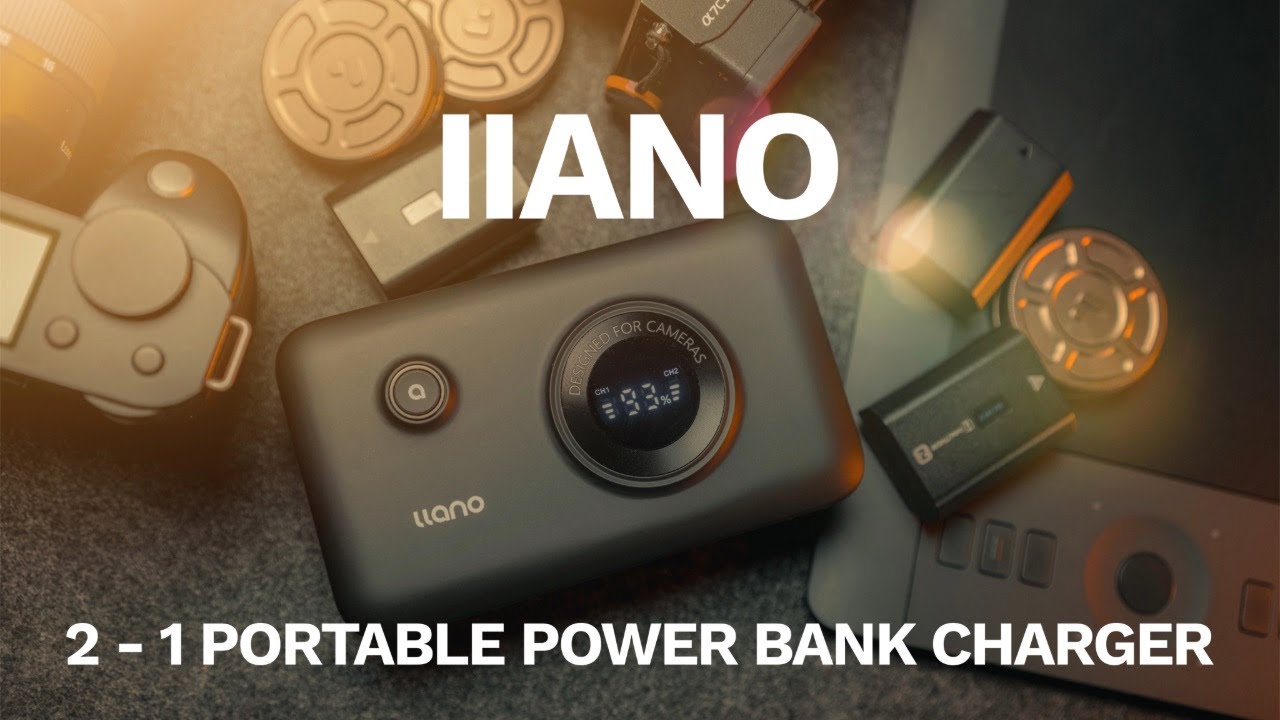 IIano 2 - 1 Portable Battery Bank Charger