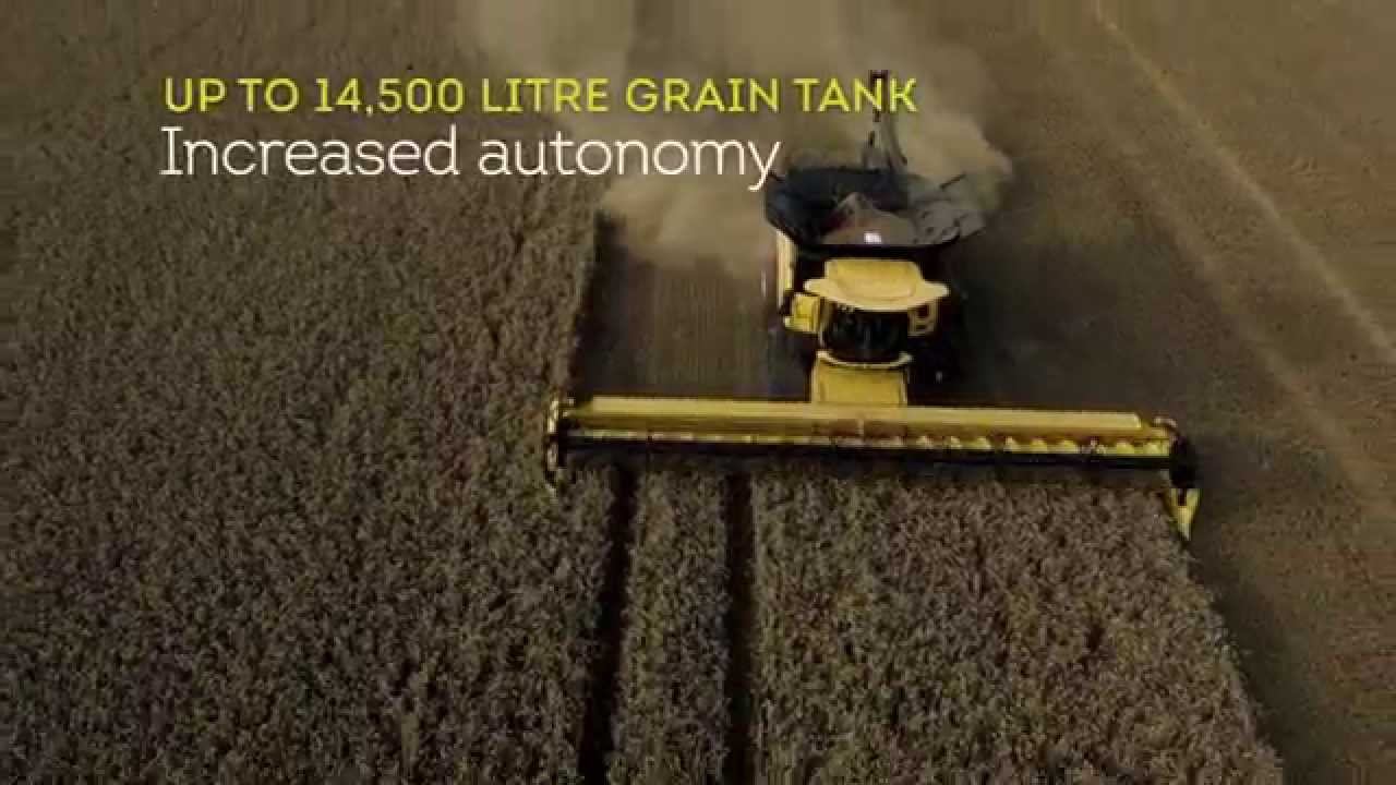 New Holland CR combine range - Enter a New Harvesting Dimension