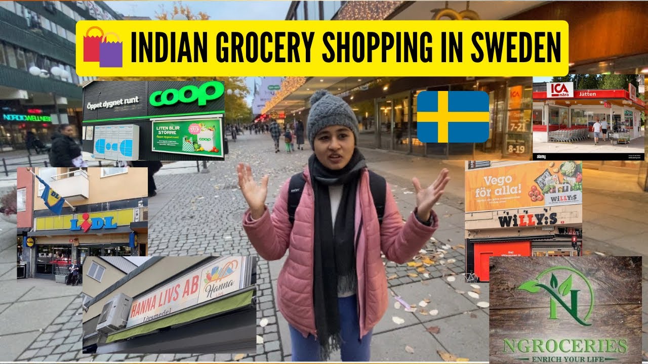 🇸🇪Can we get all Indian groceries in Sweden??Indian Grocery shopping in Sweden|विदेस me देसी swad