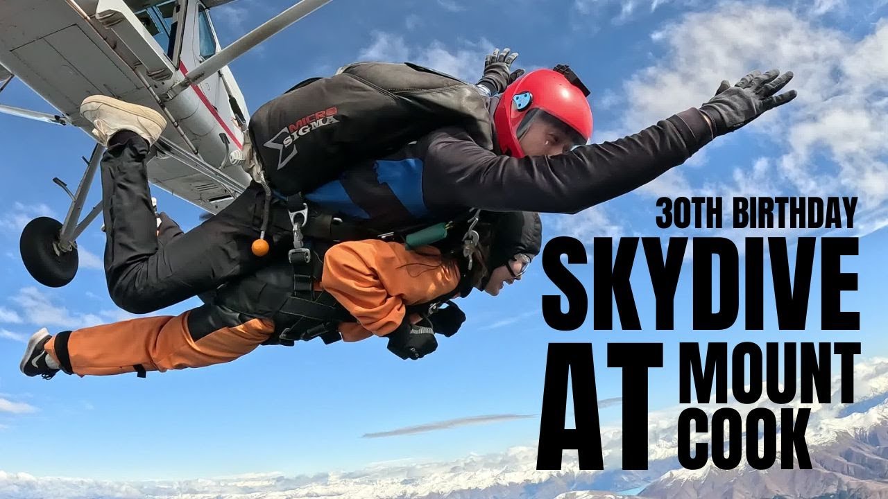 Celebrating our 30s in New Zealand on a Working Holiday Visa! | Housesitting, Skydiving, Skiing!