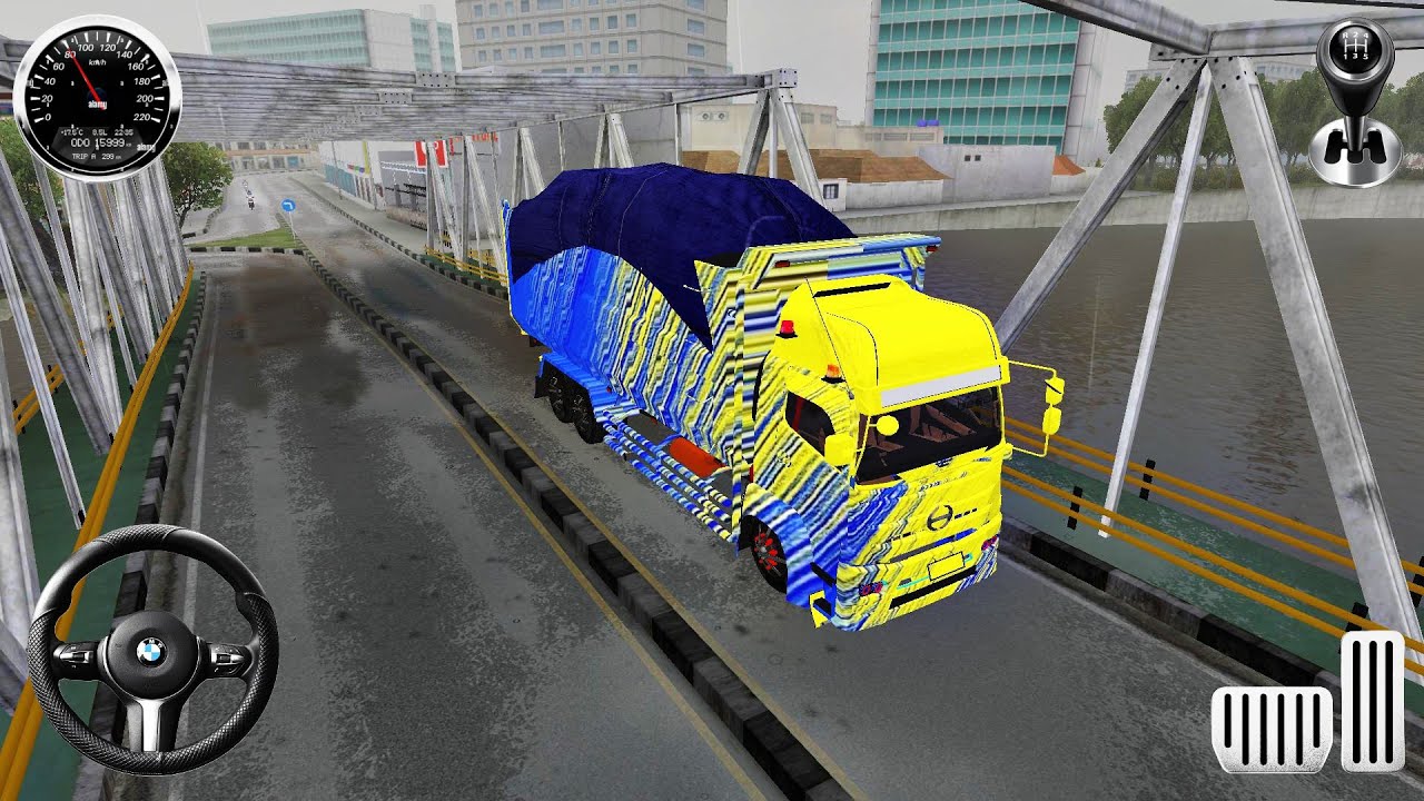 truck hino Terberu Bussid Mod gameplay @santutruckgamer