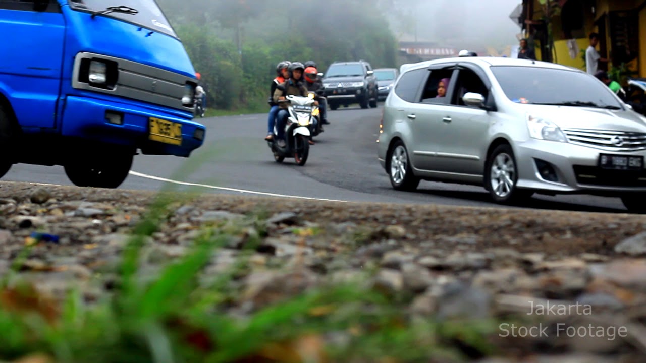 Stock Footage - Traffic on Bogor