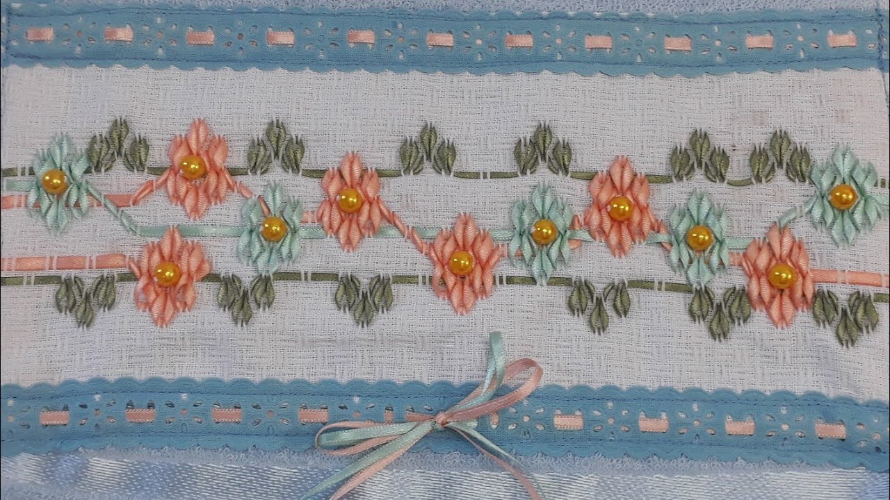 TUTORIAL VAGONITE DE FITA COM PÉROLAS|| NOVIDADE