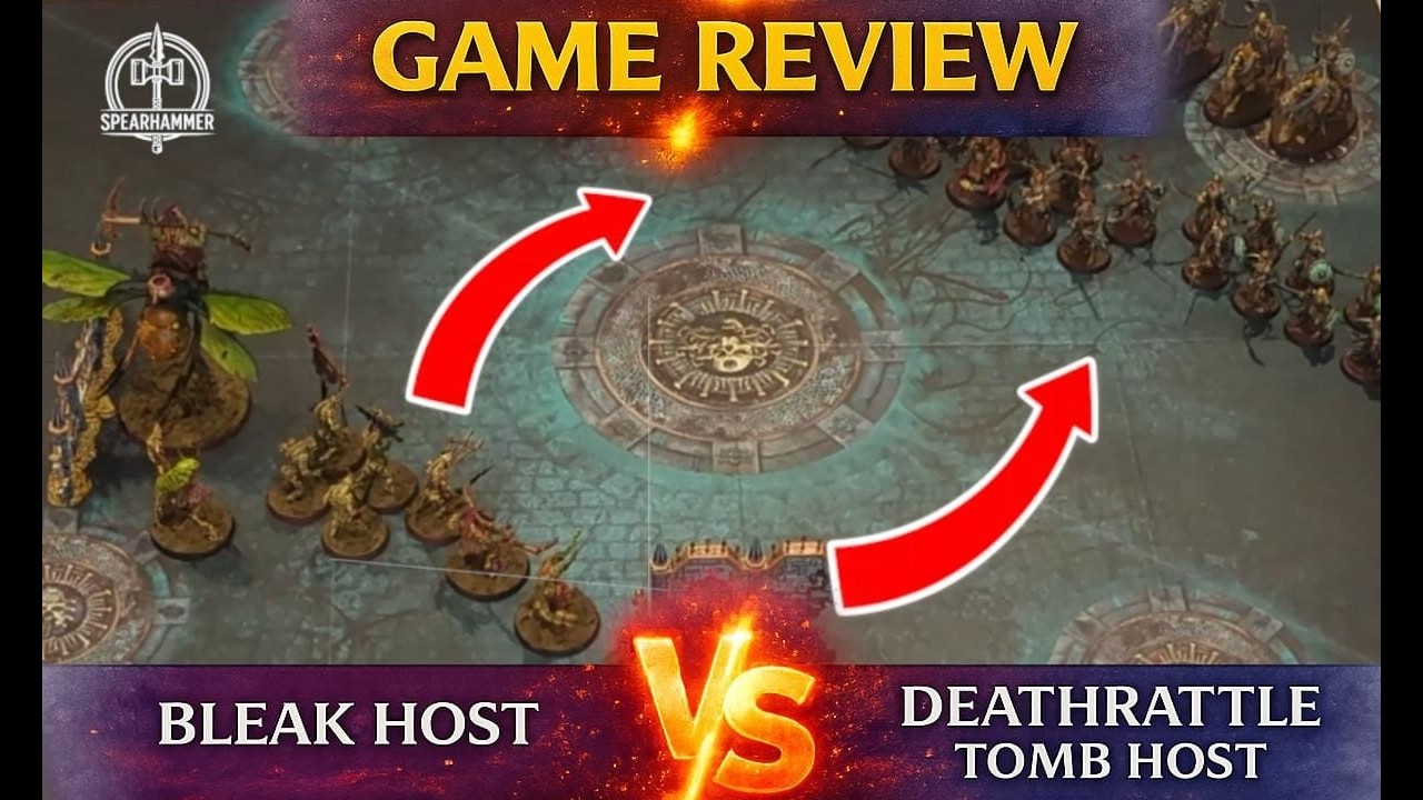 Spearhead: Game Review: Bleak Host vs Deathrattle Tomb Host