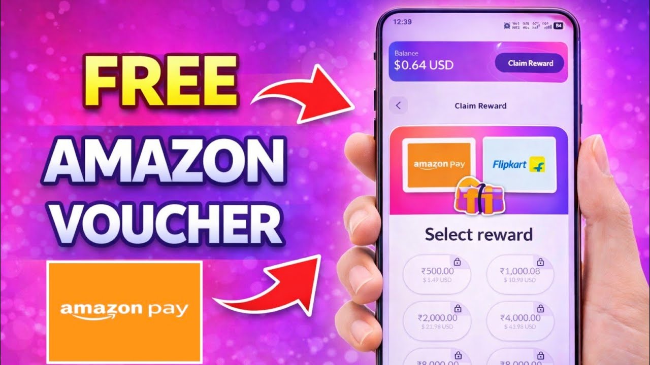 Free Amazon Gift Card | Amazon Gift Voucher App 2026 | Amazon Pay Voucher | Amazon Free Shopping