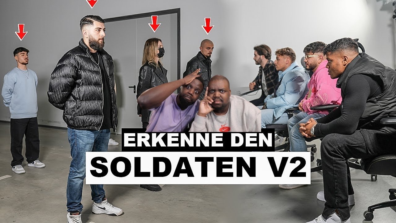 BLACKBROS REAGIEREN AUF: Erkenne den SOLDATEN V2 (SEHR SCHWER) | Nahim Sky