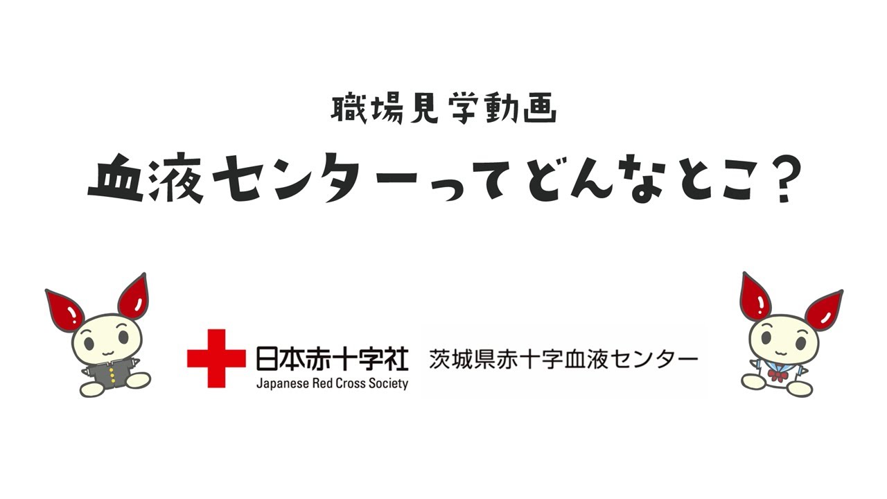血液センターってどんなとこ？【オンライン職場見学】