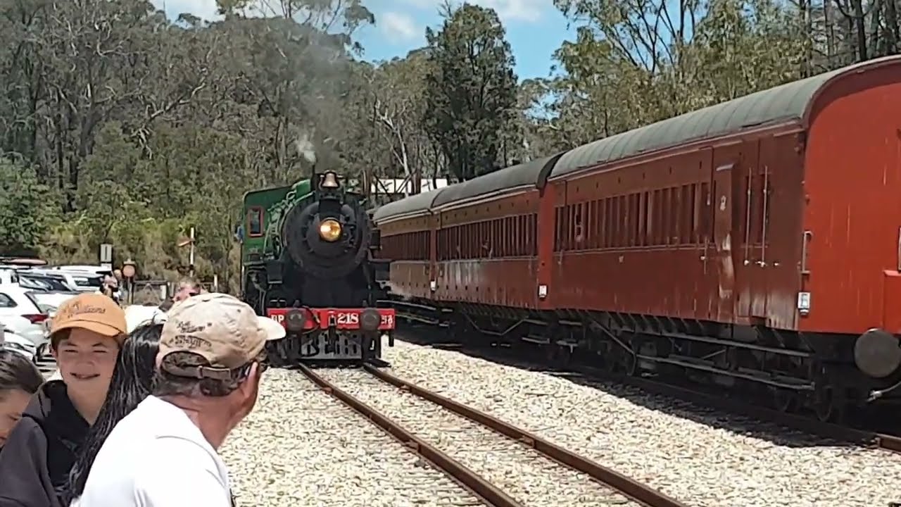 Trains at Clarence (Zig Zag Railway)