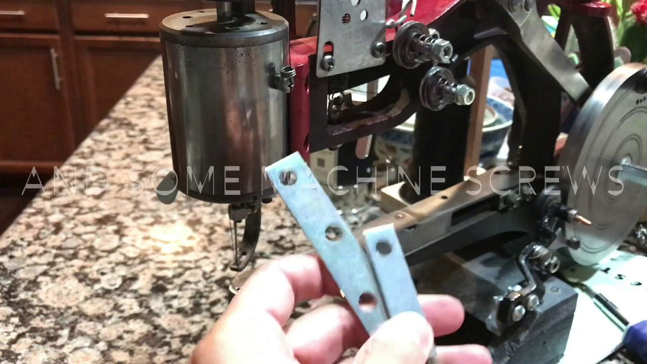 Chinese shoe patcher - Adding simple sewing guide