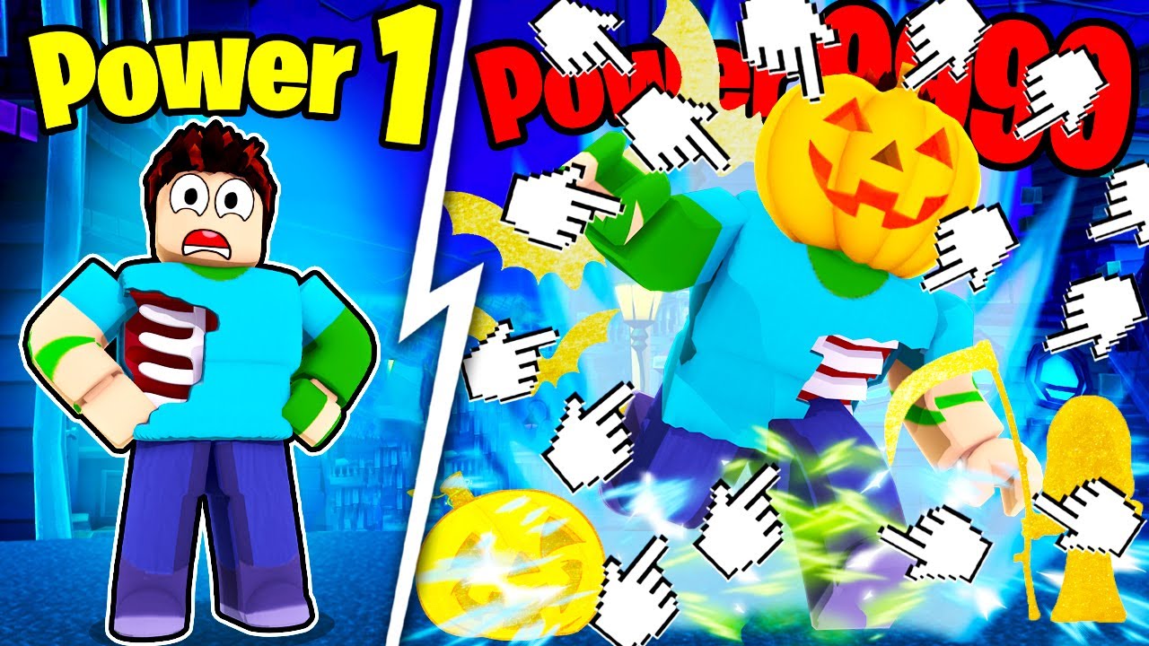 ROBLOX HALLOWEEN RACE CLICKER! (world record)
