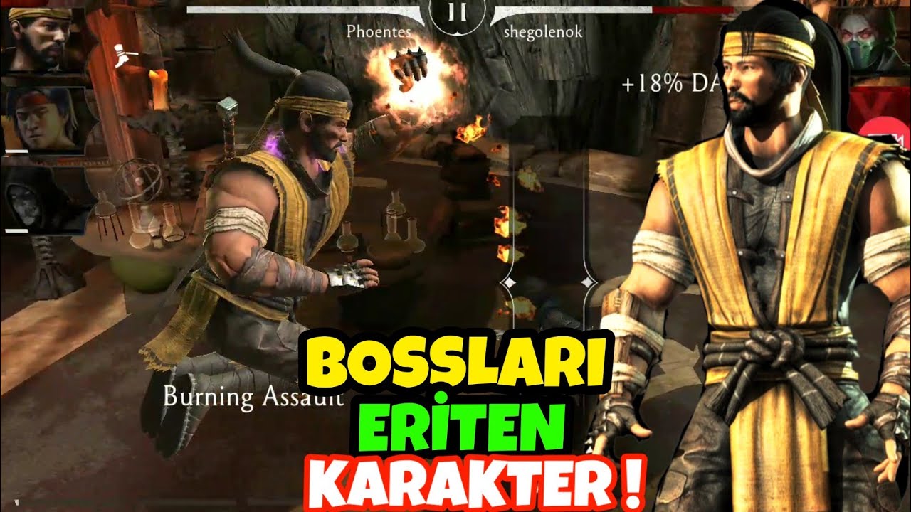 HANZO HASASHİ SCORPİON CHALLENGE | Bossları Yok Etmek 😱 🔥 | Mk Mobile