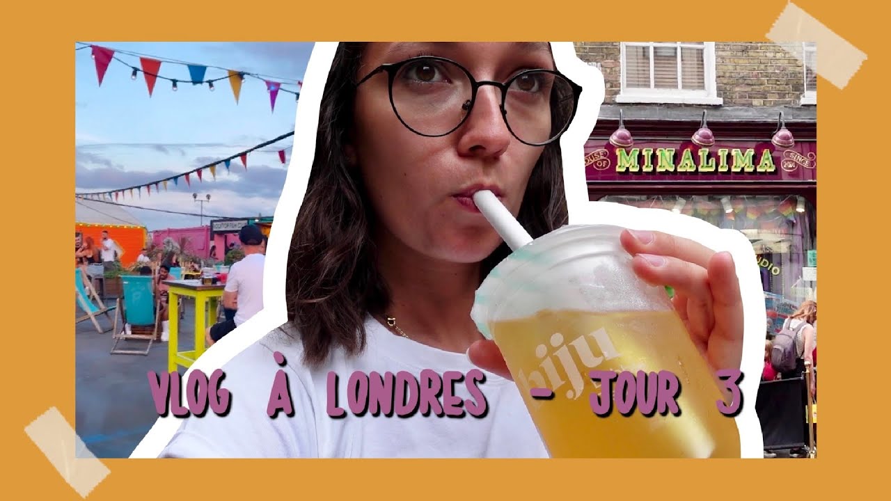 VLOG À LONDRES : un bubble tea SANS bubble & The House Of MinaLima🧋