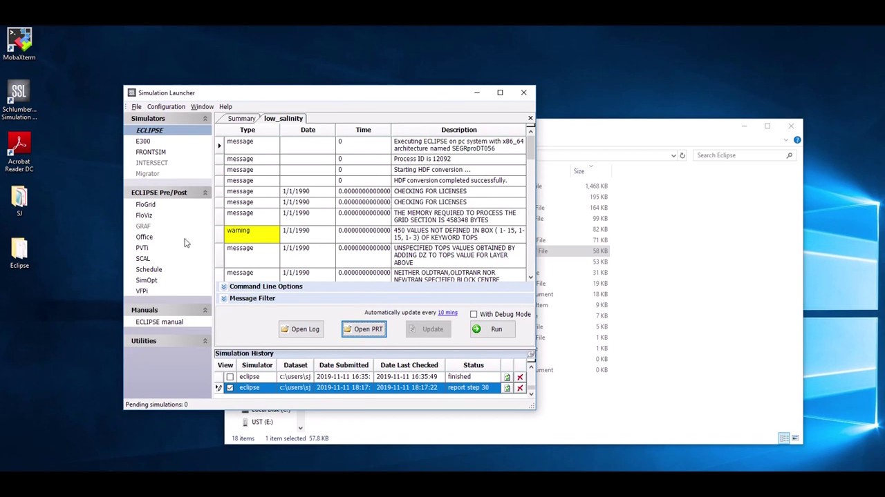 Reservoir Simulation   Introduction to ECLIPSE