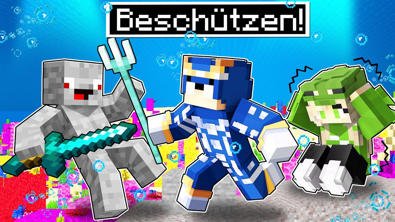 ALPHASTEIN will KRIEG mit den WASSERKRIEGER? wir RETTEN ELINA auf der Youtuber Insel
