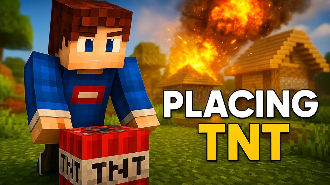 Minecraft &mdash; TNT Village LIVE Stream! Blowing Up a Village in Real Time! #minecraft #shorts