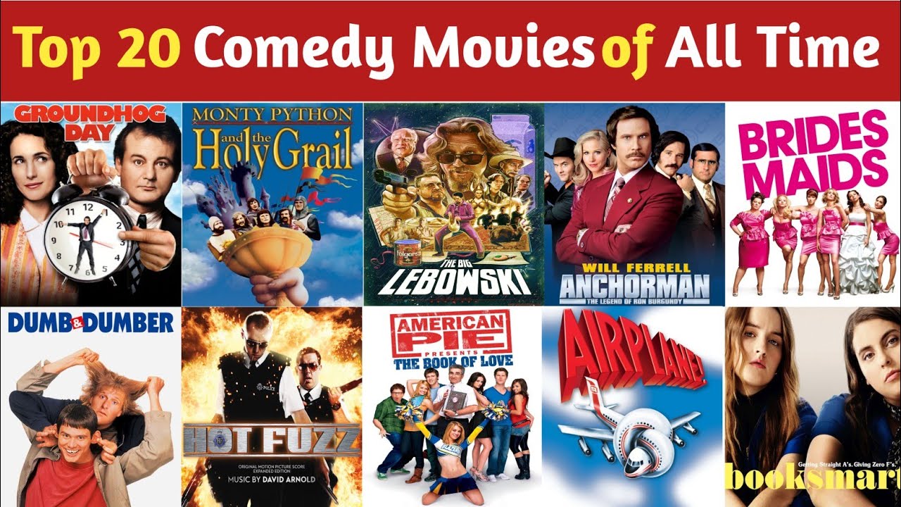 Top 20 Comedy Movies of All Time 😂 | Hollywood Ki Sabse Funny Movies