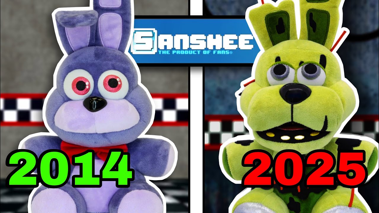 The COMPLETE History of Sanshee's FNAF Merch
