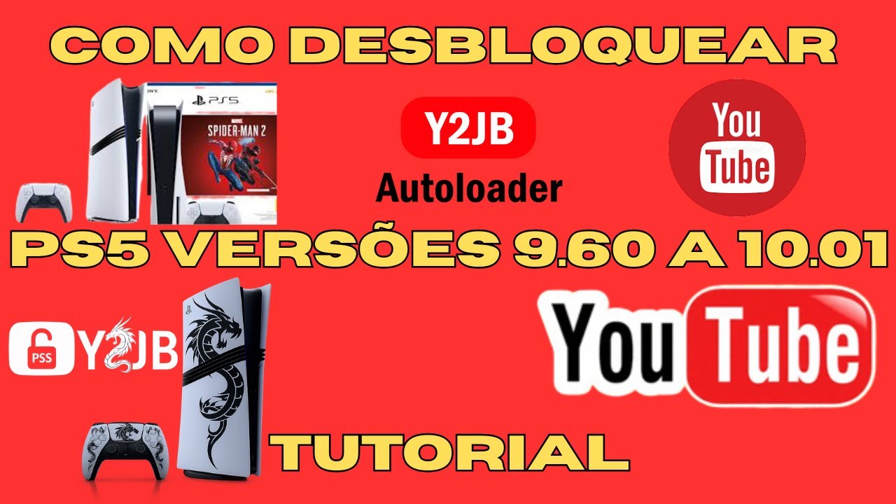 como desbloquear PS5 versões 9.60 a 10.01 TUTORIAL