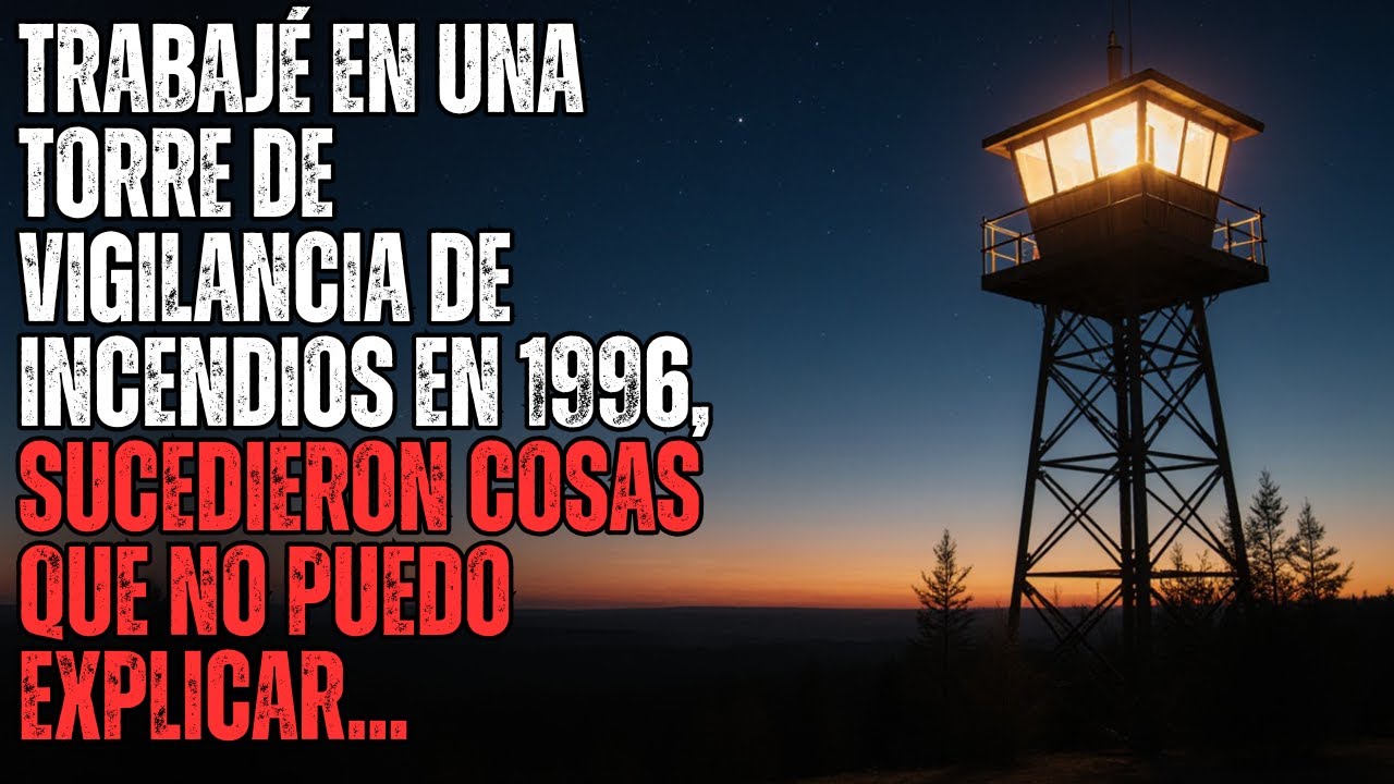 Trabaj&eacute; en una torre de vigilancia de incendios en 1996, sucedieron cosas que no puedo explicar...