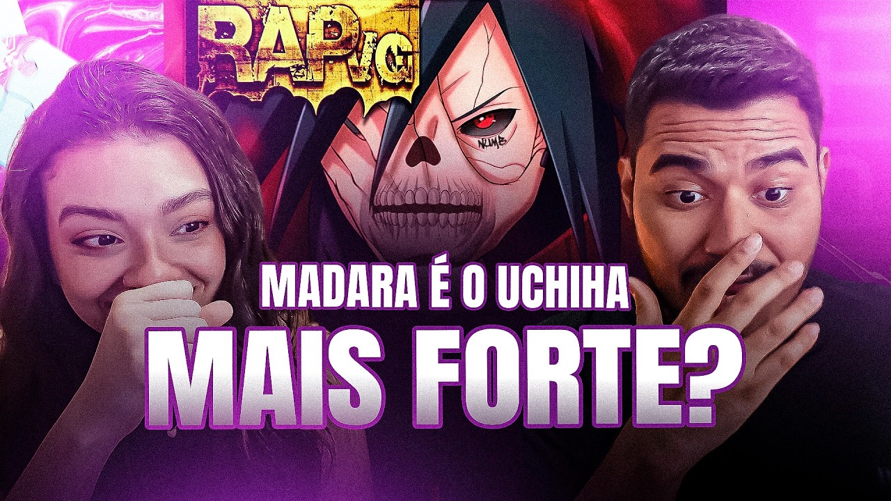CASAL REAGE: RAP DO MADARA UCHIHA | TSUKUYOMI INFINITO - (NARUTO) | VG BEATS (Prod. Sidney Scaccio)