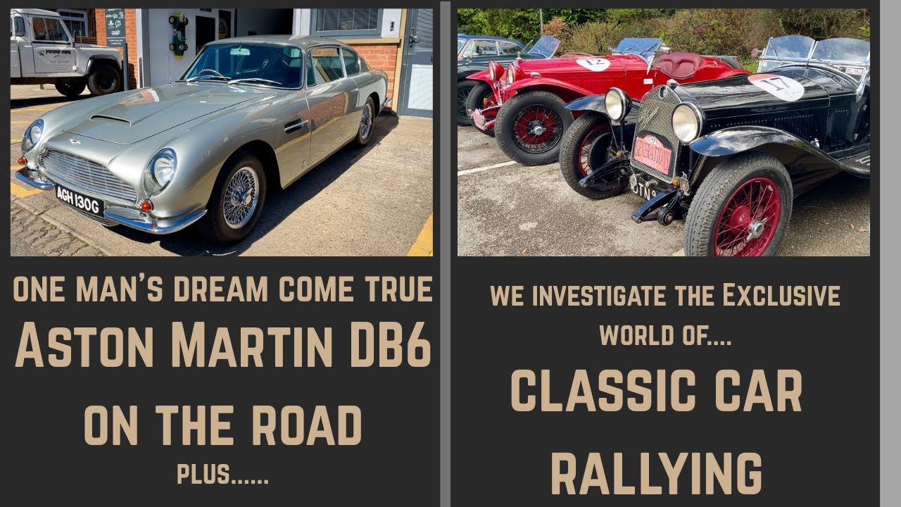 Aston Martin DB6 On The Road & Classic Car Rallying Uncovered
